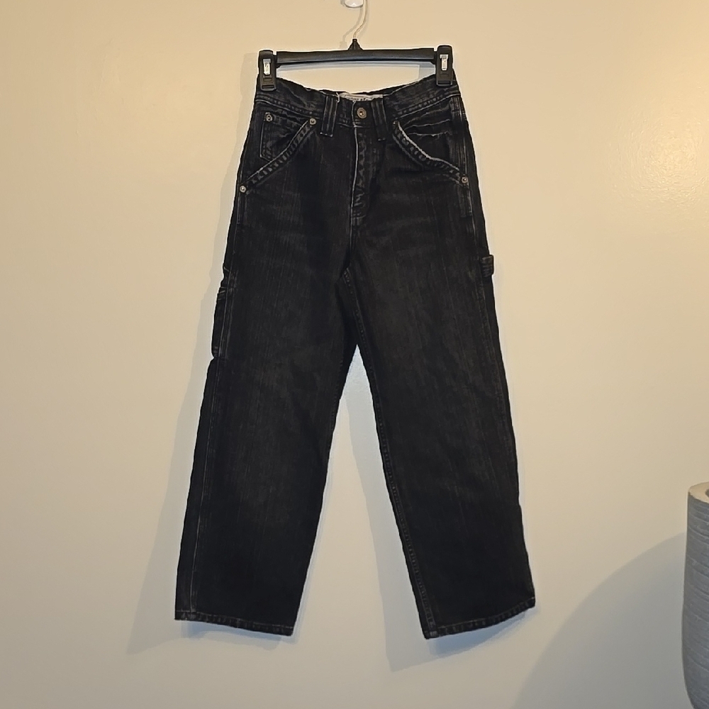 Urban Pipeline Boys Black Jeans Size 12R 90s Y2K 2000s Vintage LOT-K
